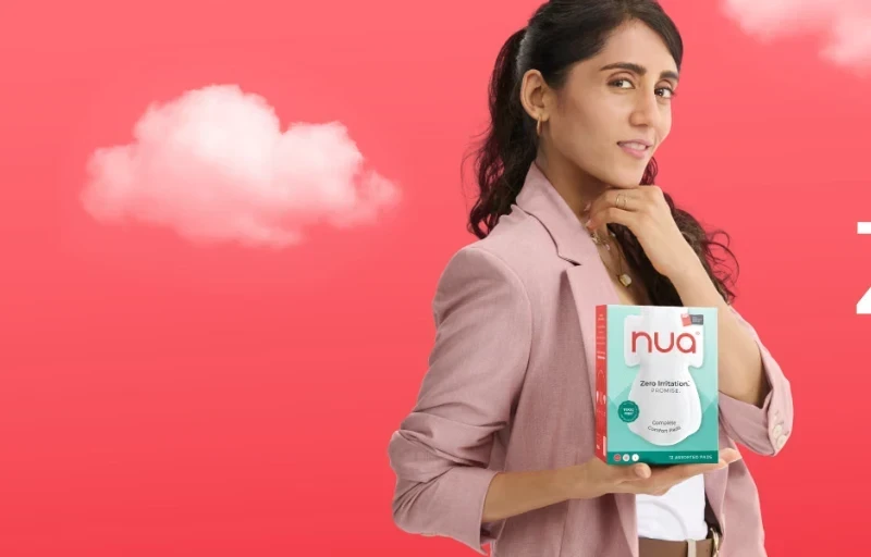 Nua Experience Zero Irritation banner — Complete Comfort Pads
